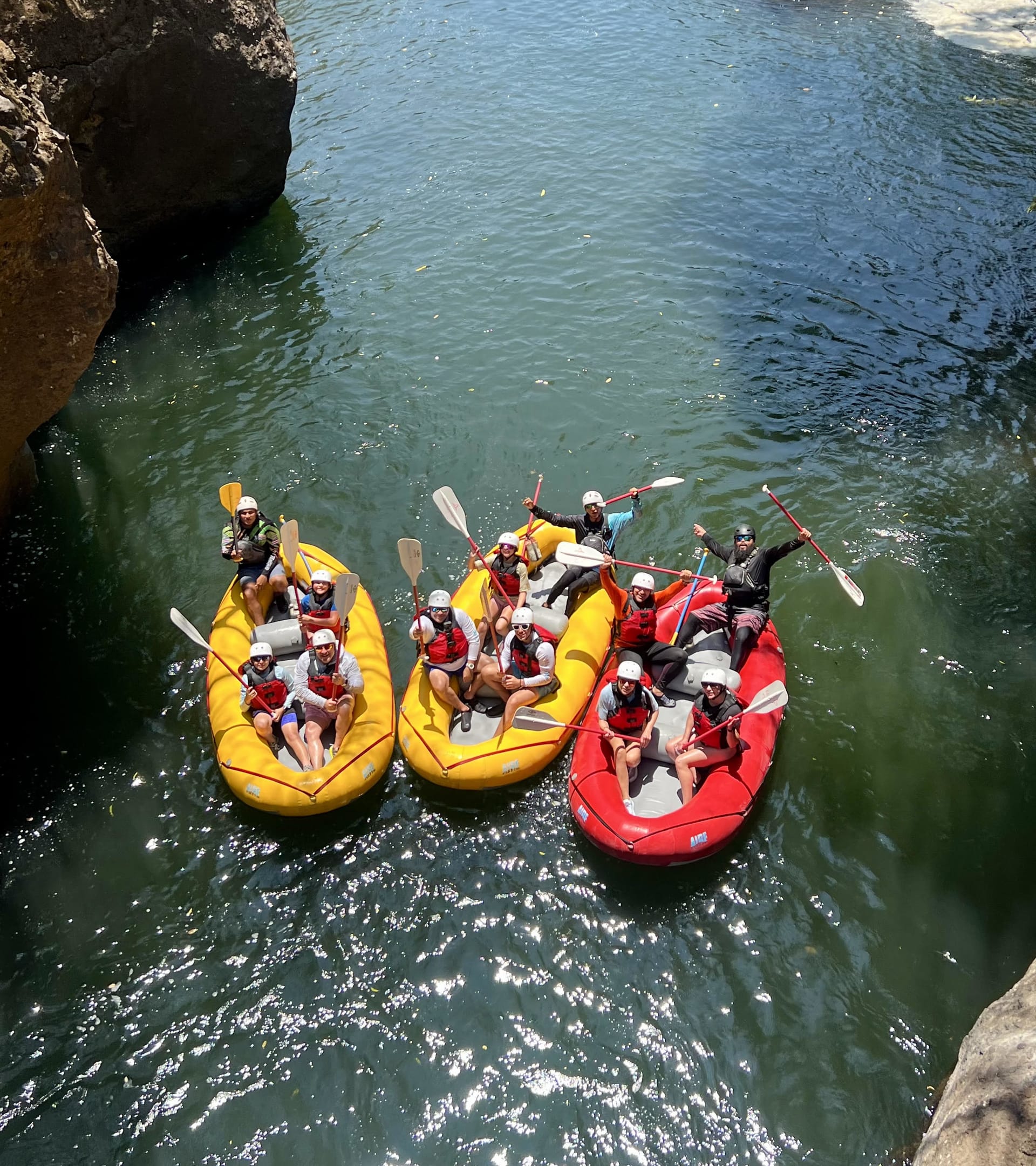 White-water tubing on Río Colorado, Guanacaste adventure tour