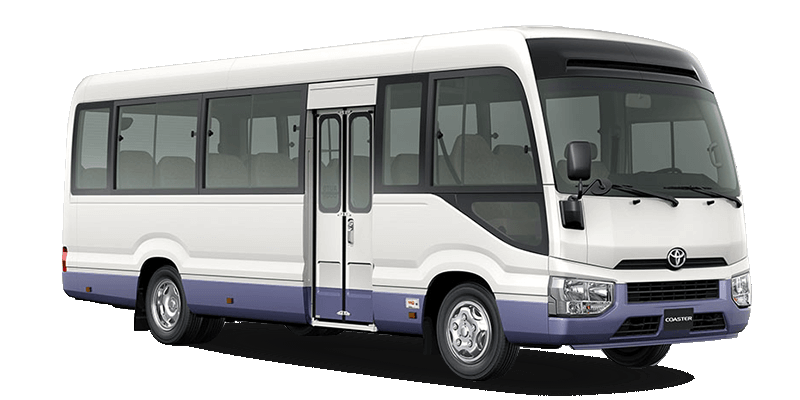 Toyota Coaster — group transport Costa Rica